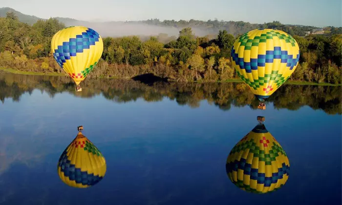 Hot-Air Balloon Ride with Champagne Brunch from Up & Away Ballooning (Up to  Value)  - Primary Image