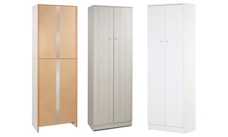 Mobile a 2 ante in legno nobilitato, disponibile in 3 colori