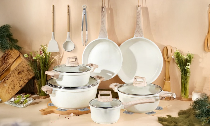 Image 7: Batterie de cuisine avec 15 pièces antiadhésives