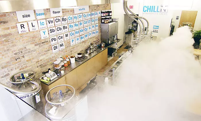 $15 for $30 Worth of Liquid Nitrogen Ice Cream at Chill-N Nitrogen Ice Cream - Second Medium