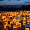 Image 1: Join the Water Lantern Festival in NY for Groups of 1-4 People