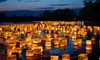 TX 9/27: Admission for 1, 2, 3, or 4 People at Water Lantern Festival(Up To 24% Off)