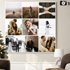 Image 1: Personalisierbare Foto-Collage auf Leinwand