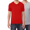 Red - Heather Grey - White