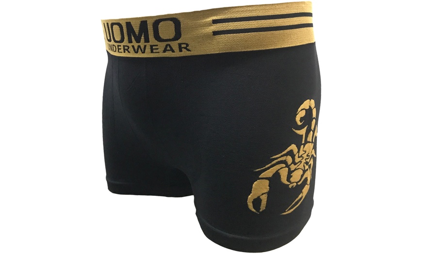 Image 2: 6er-Pack Herren-Boxershorts mit Skorpion in verschiedenen Farben