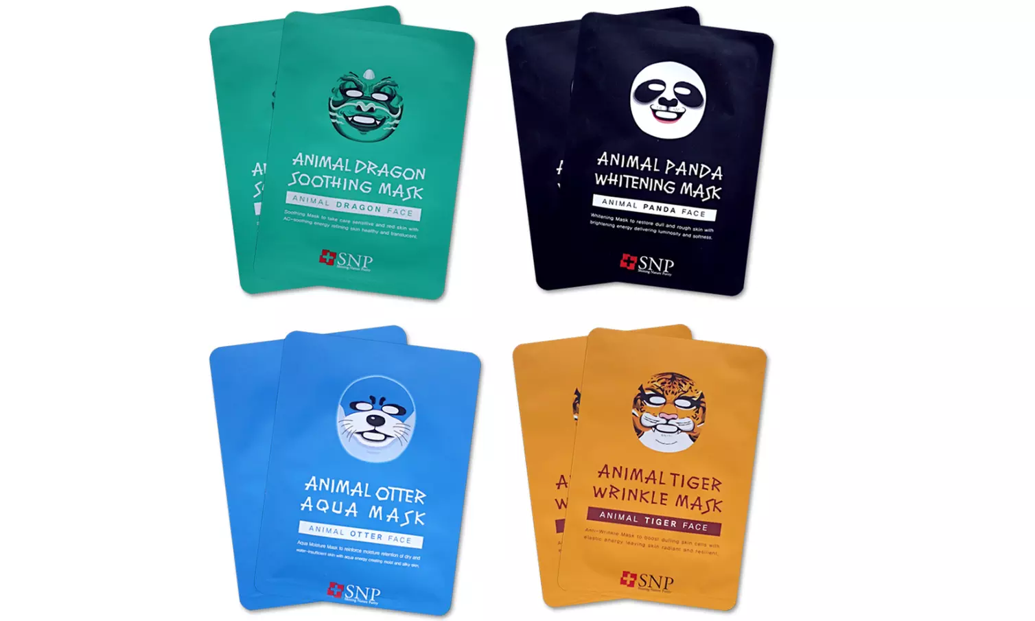 SNP Animal Design Facial Masks - Primary Image