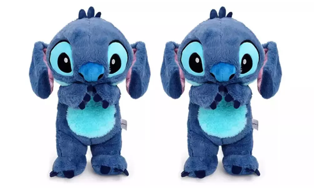 Peluche anti-stress et anxiété grande taille, inspirée de Stitch