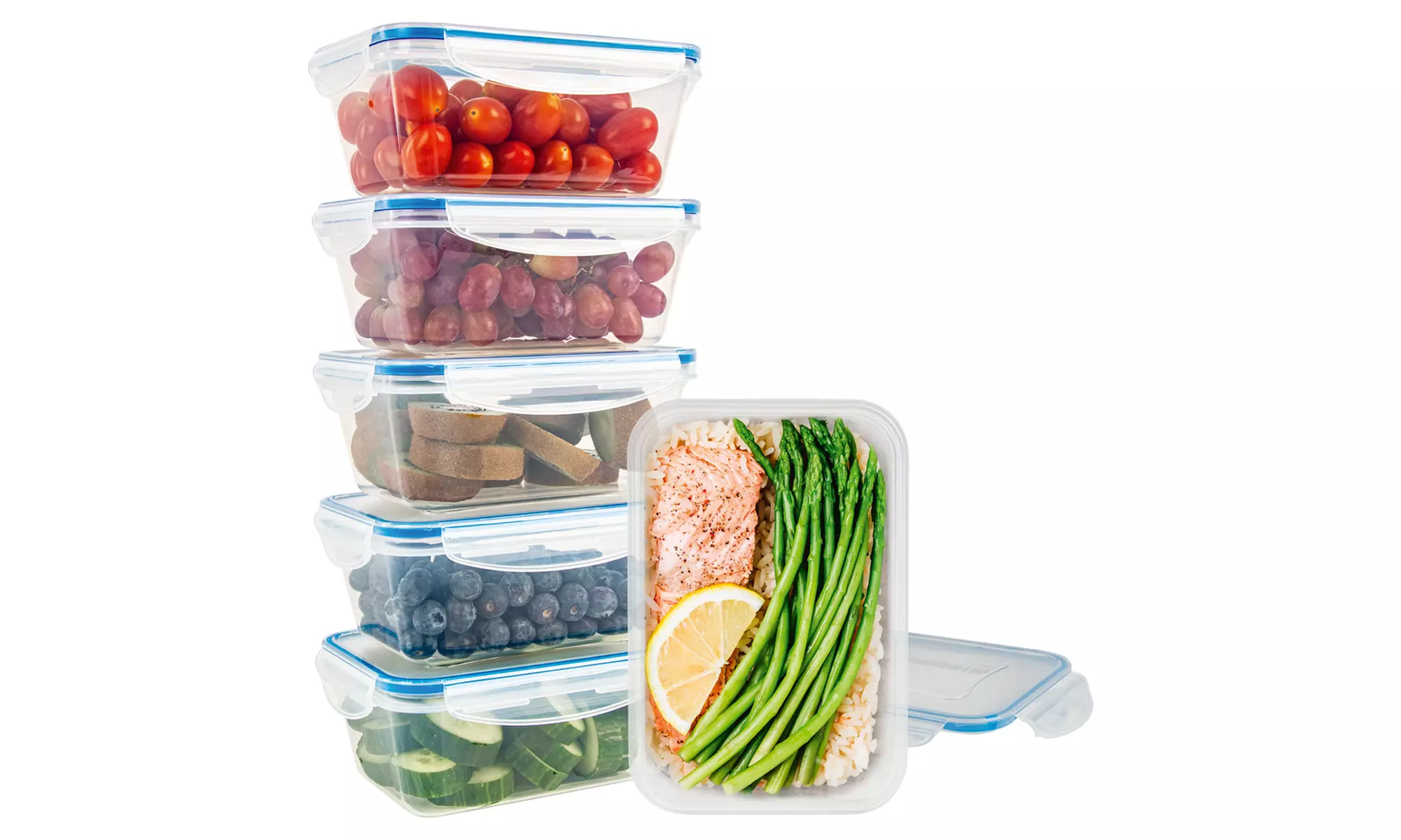 Bis zu 14-teiliges Set Classbach Aufbewahrungsboxen