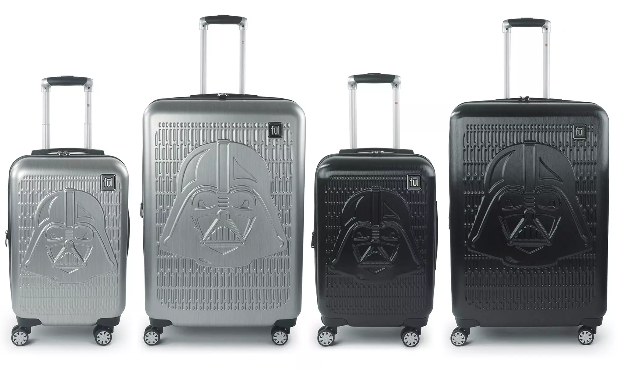 FUL Disney Star Wars Darth Vader Embossed Hardsided Spinner Suitcases (1- or 2-Piece) - Primary Image