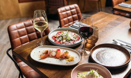 Luxury Valentine’s Dining Experience for Two with a bottle of French Sparkling - Amber Restaurant