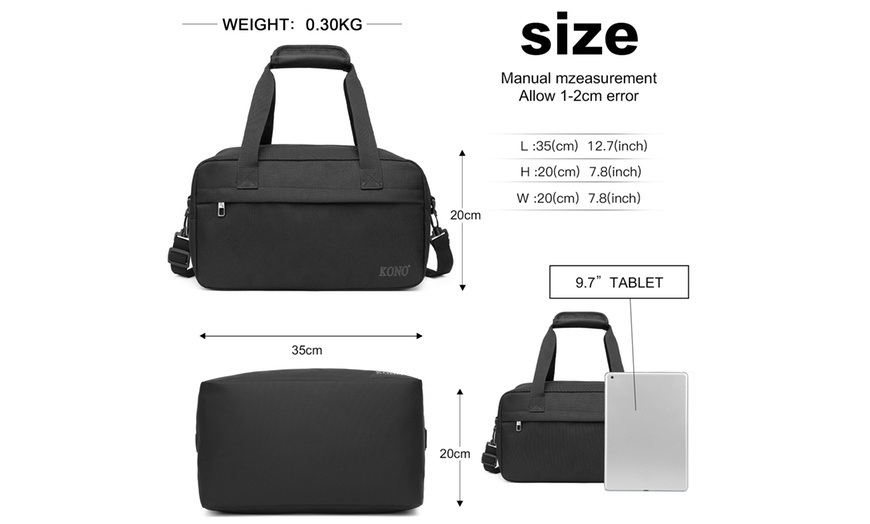 Image 26: Bagaglio a mano in formato cabina con borsa da viaggio 