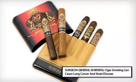 $49 for a Crest Metal Sampler from Gurkha Cigars with Shipping Included ($130.65 Total Value) - Primary Image