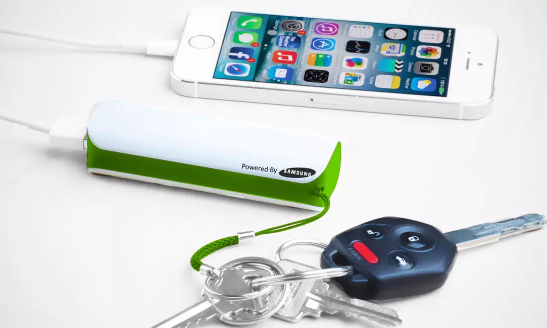 SoundLogic XT Samsung-Powered 2200mAh Keychain Power-Charger - Second Medium