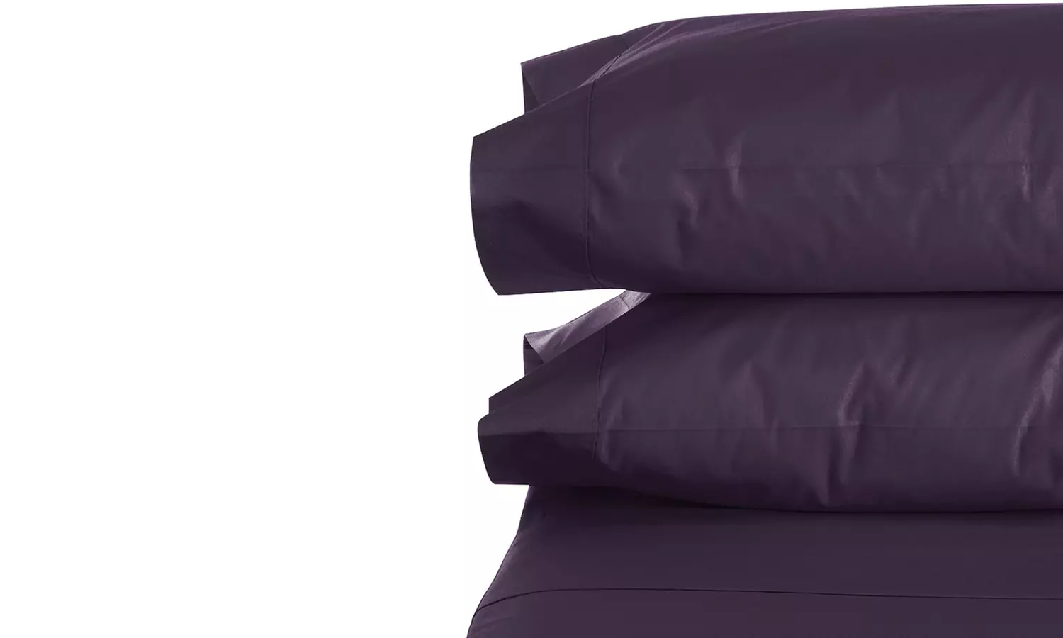 2 Pillow Cases Per Set King & Queen Size 1800 Series PillowCase 