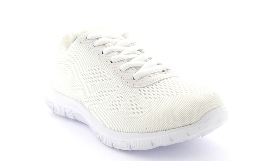 Image 12: Ladies' Lightweight Mesh Trainers