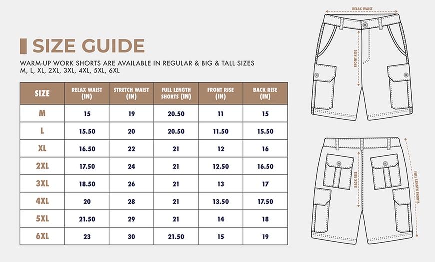 Image 14: Men's Cargo Combat Shorts