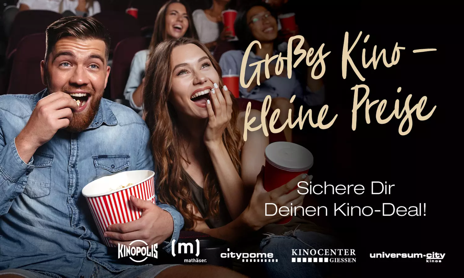 2x, 5x oder 10x 1 Kinoticket für alle 2D-Filme inkl. Filmzuschlag und Überlänge im Kinopolis (bis zu 58% sparen) - Primary Image