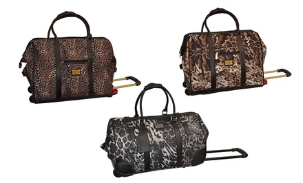 adrienne vittadini rolling duffel