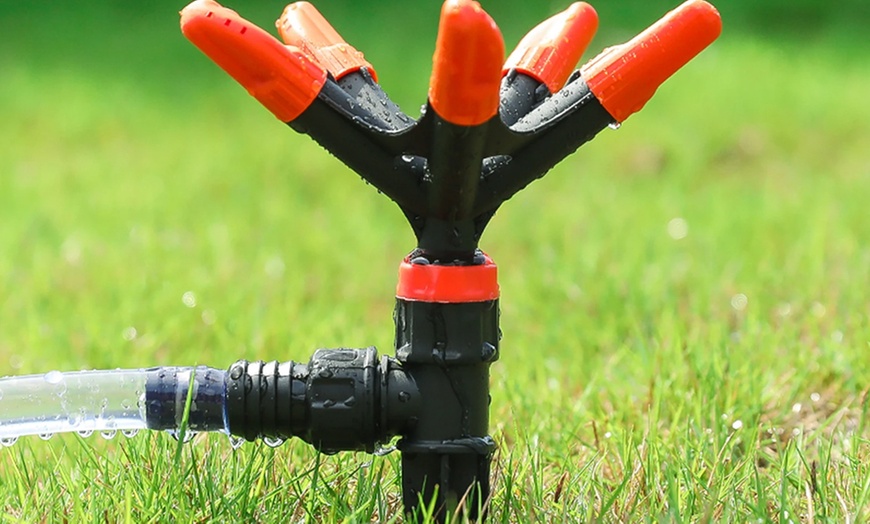 Image 6: Irrigateur de jardin pivotant à 360°