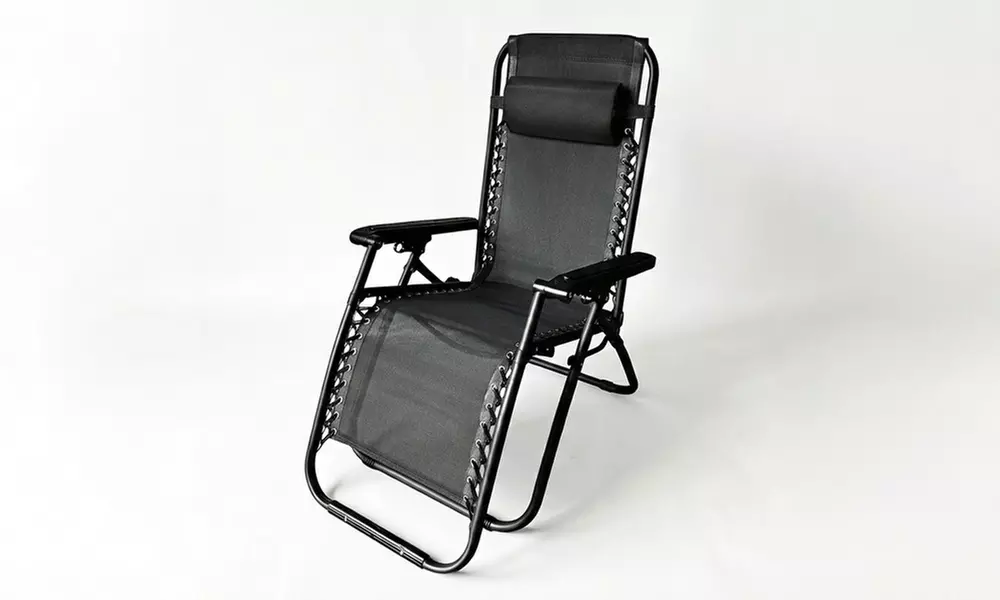 Sedia zero Gravity reclinabile con cuscino