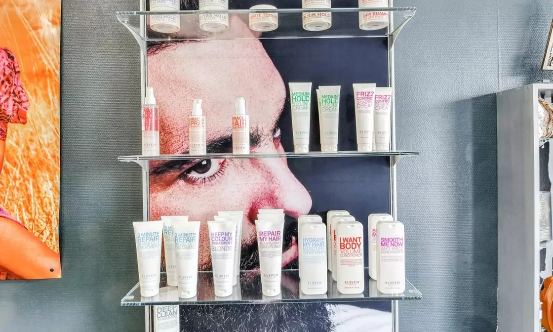 Coloration, coupe et brushing au salon MH COIFFURE