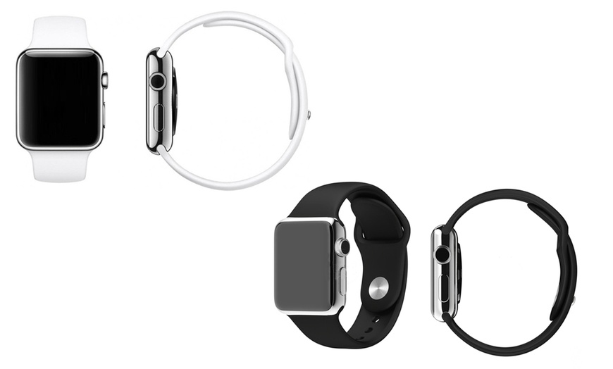 Image 12: Silicone Band for Apple Watch