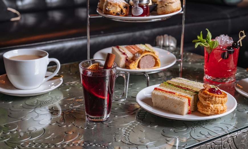 Image 7: Sparkling Afternoon Tea with Prosecco: Holiday Cheer at The Crazy Bear