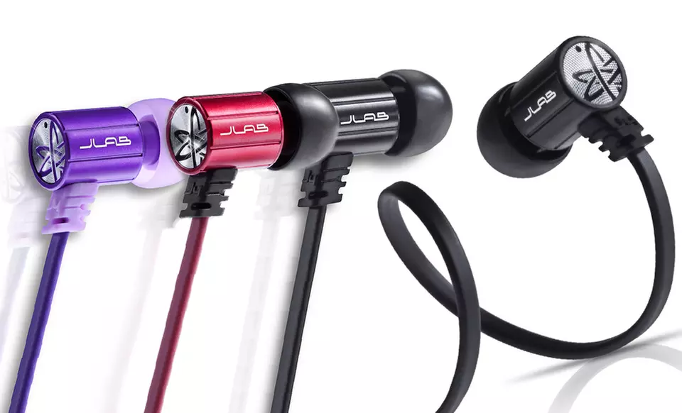 2 Pairs of JLab JBuds J4 Metal Heavy Bass Earbuds - Primary Image