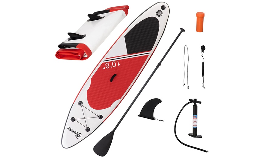 Image 8: Outsunny Inflatable Paddle Boards
