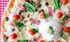Tasty Pizza Combo: Choose Two Small or Large - Valid only on Tues-Fri at La Piccolina - Up to 24% Off