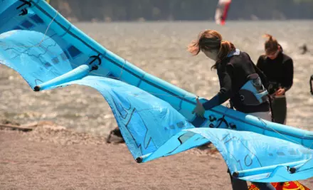 2.5-Hour Introductory Kiteboarding Course for One or Two from KiteAddict (Up to 60% Off) - Primary Image
