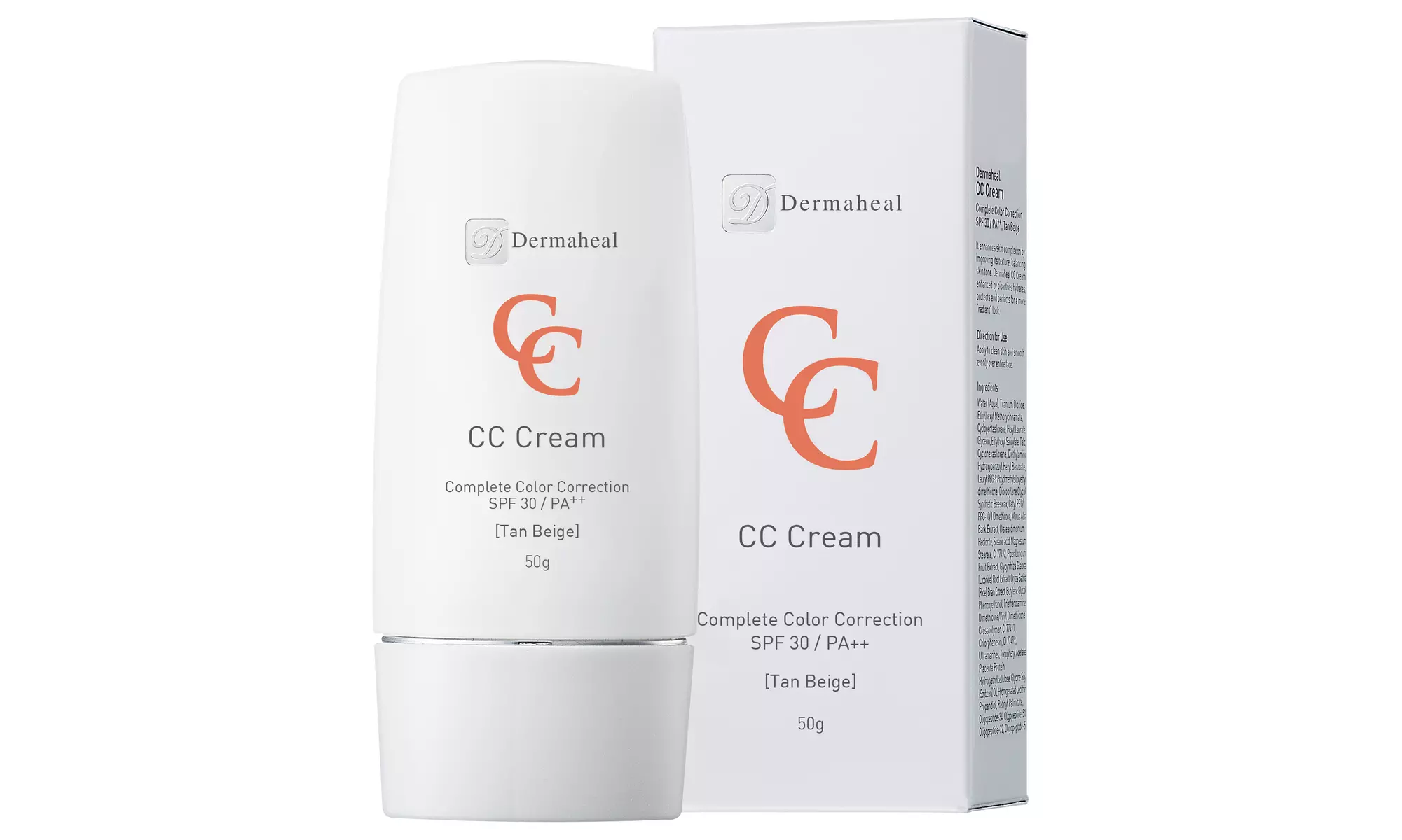 Dermaheal CC Complete Color Correction Cream with SPF 30/PA++ in Tan Beige (1.76 Fl. Oz.) - Primary Image