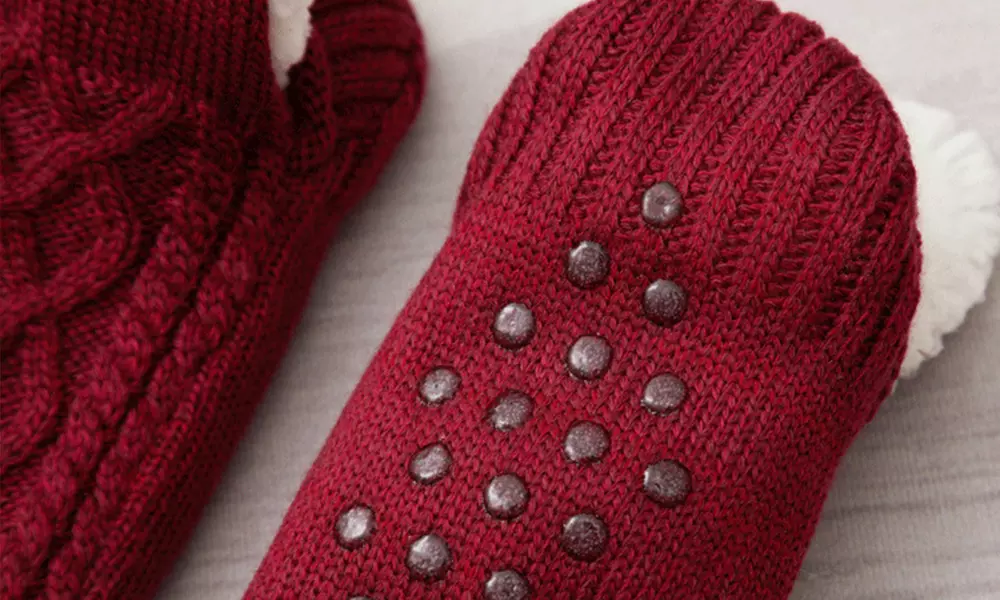 Ultra-Soft Slipper Socks, Non-Slip Design