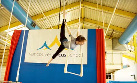 One-Week Circus Day Camp for Ages 6–16 at Vancouver Circus School (Up to 61% Off). Four Weeks Available. - Primary Image