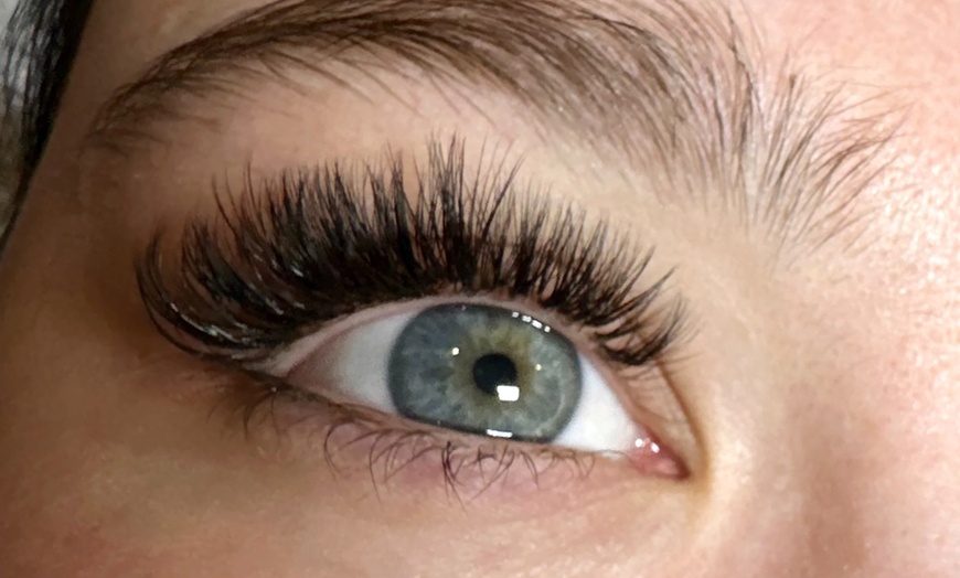 Image 2: Classic or Volume Eyelash Extensions with Optional Two-Week Fill