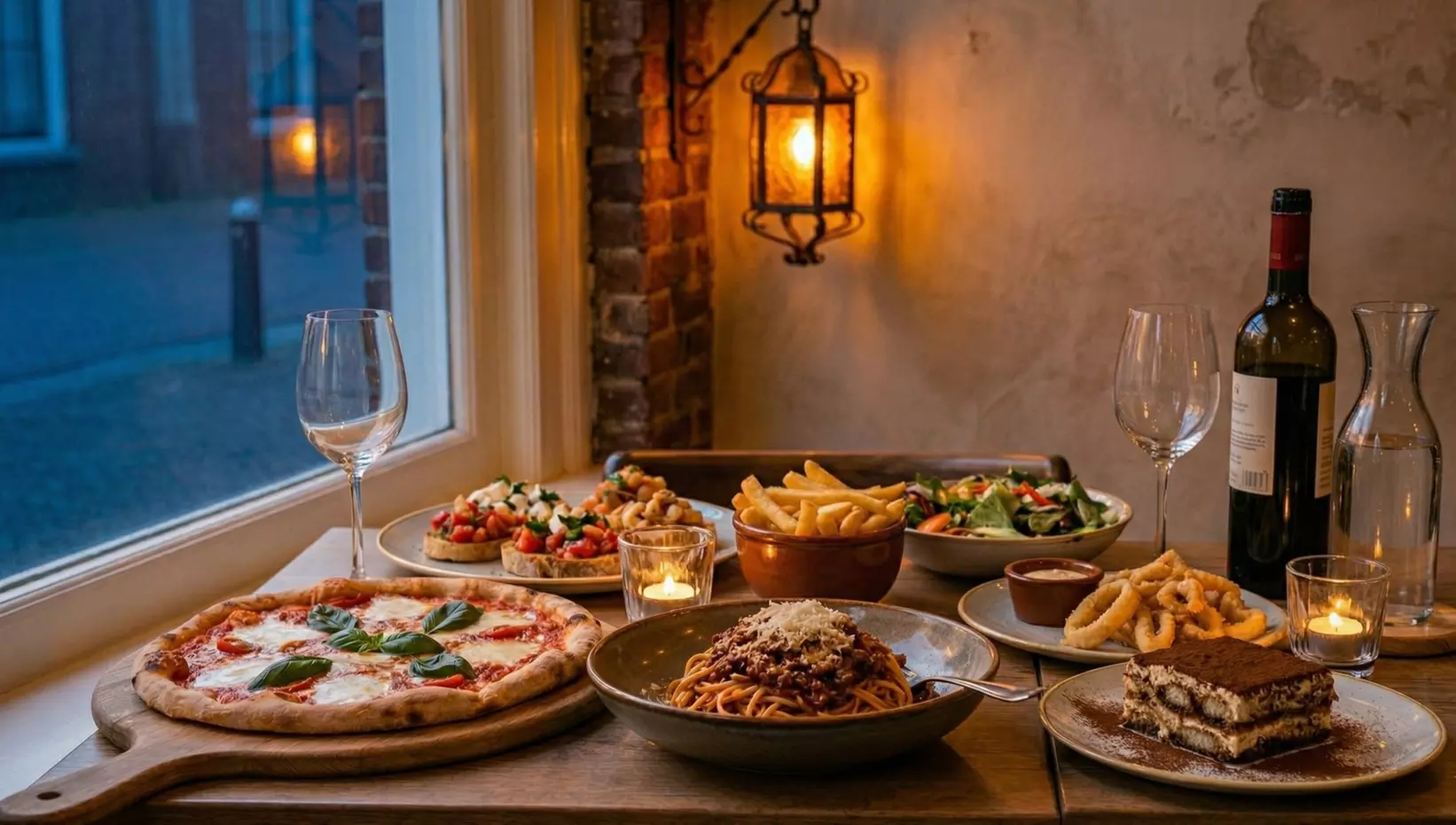 Authentiek Italiaans 3-gangendiner in hartje Amsterdam