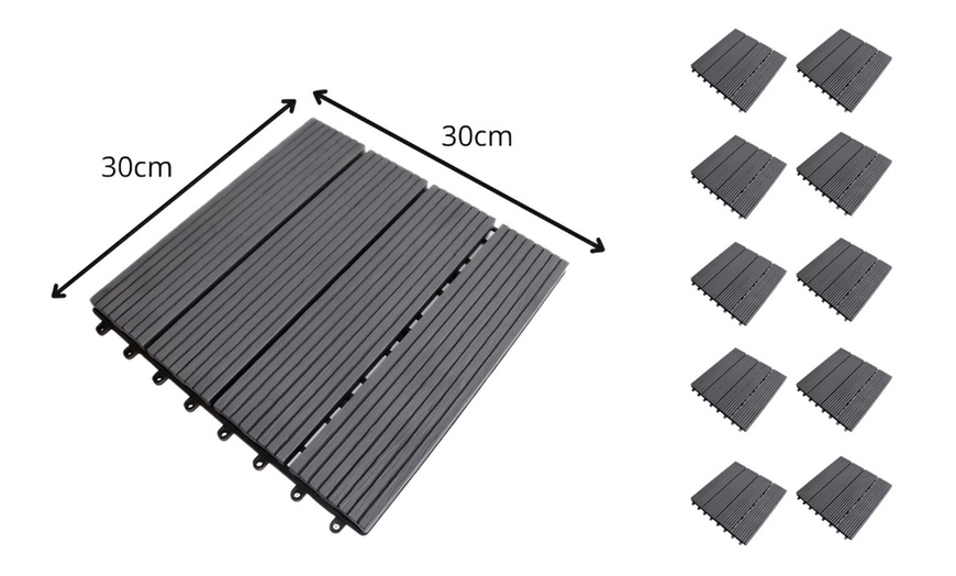 Image 4: Losas de jardín en color gris antracita