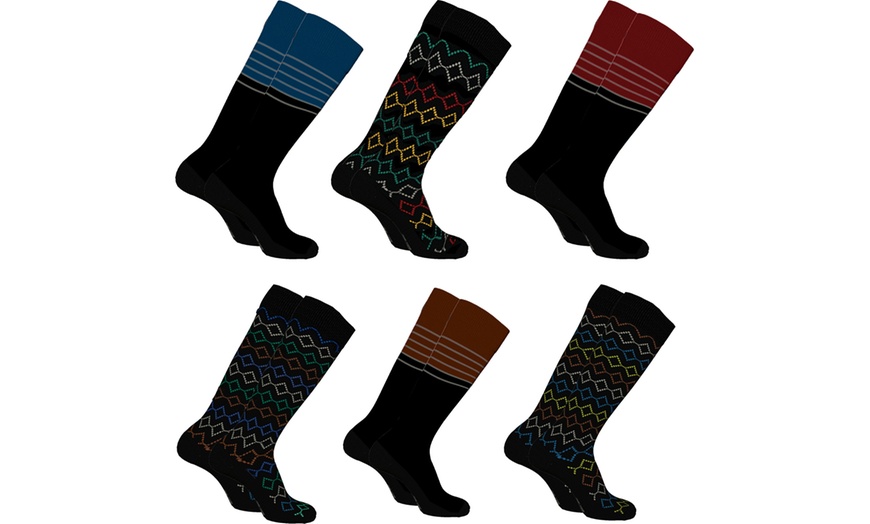 Image 6: Lot de 6 ou 12 chaussettes longues 39-46 Enrico Coveri