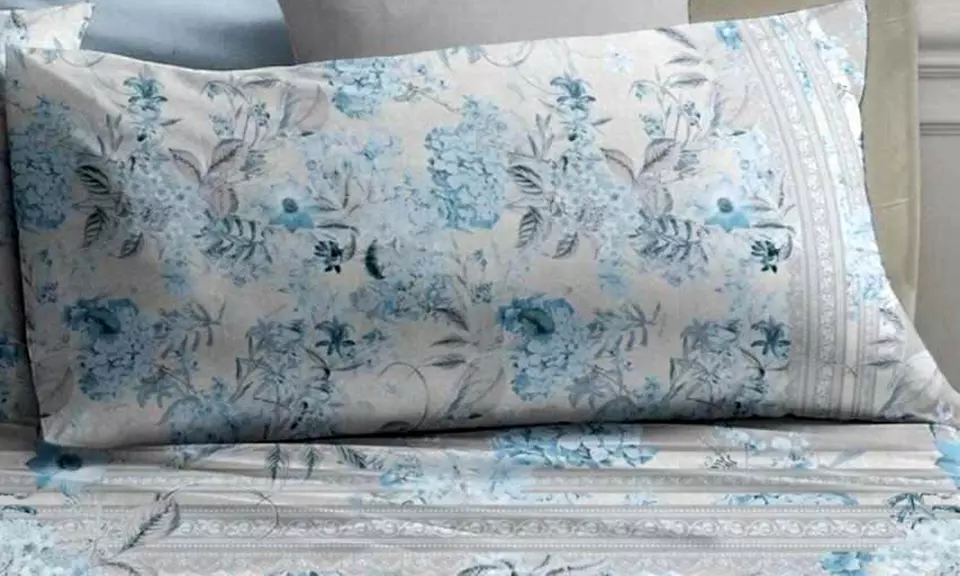 Laura Biagiotti Baumwoll-Bettwäsche-Set für Doppelbett