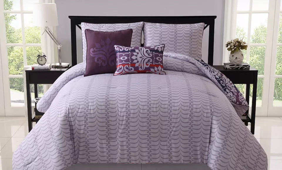Four- or Five-Piece Victoria Classics Comforter Sets (Up to 59% Off). Nine Options Available. Free Shipping and Returns. - Second Medium