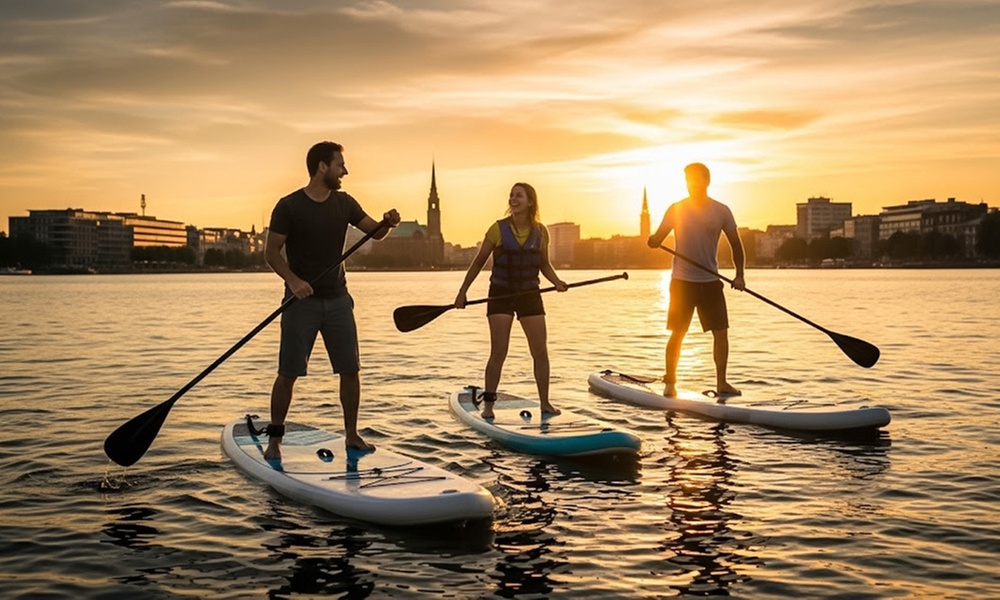 Stand-Up-Board-Verleih für 1 Person