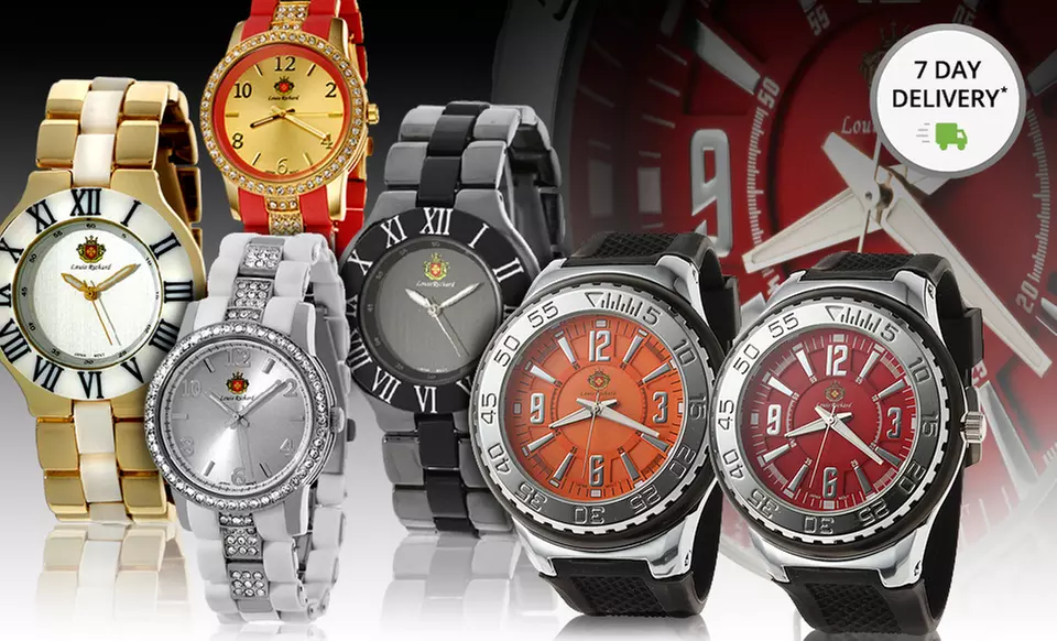 Louis Richard Watches Groupon Goods