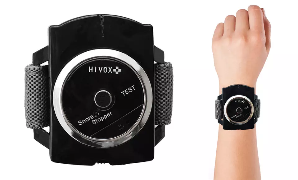 BeautyKo Electro Snore Stopper Bracelet with Adjustable Wrist Strap - Primary Image