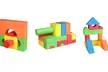 131 Piece Jumbo Foam Building Construction Blocks - Image 3