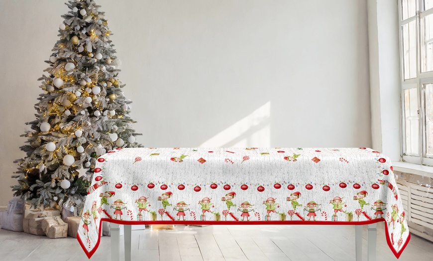 Image 9: Tovaglia natalizia in cotone Vienna