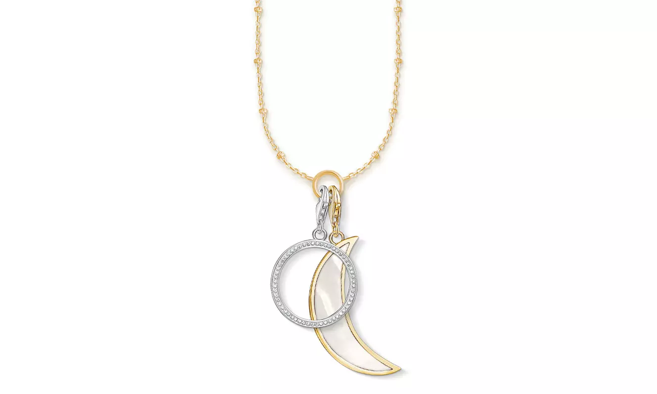 1 ou 2 colliers et pendentif Moonlight orné de cristaux Swarovski® - Primary Image