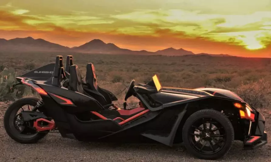 Seven Hour or Twenty Four Hour of Polaris Slingshot Rental