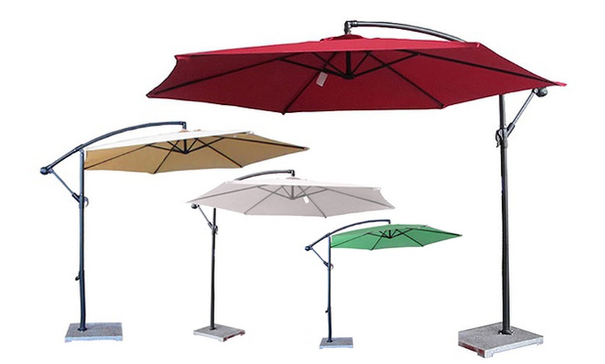 Image 1: Cantilever Umbrella