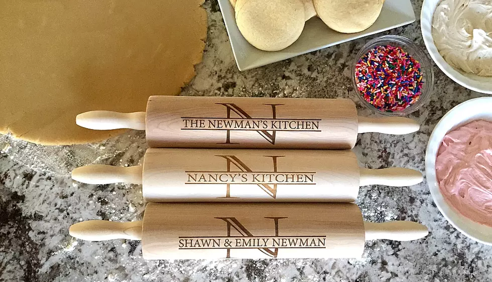 One or Two Personalized Rolling Pins from Qualtry (Up to 70% Off) - Primary Image