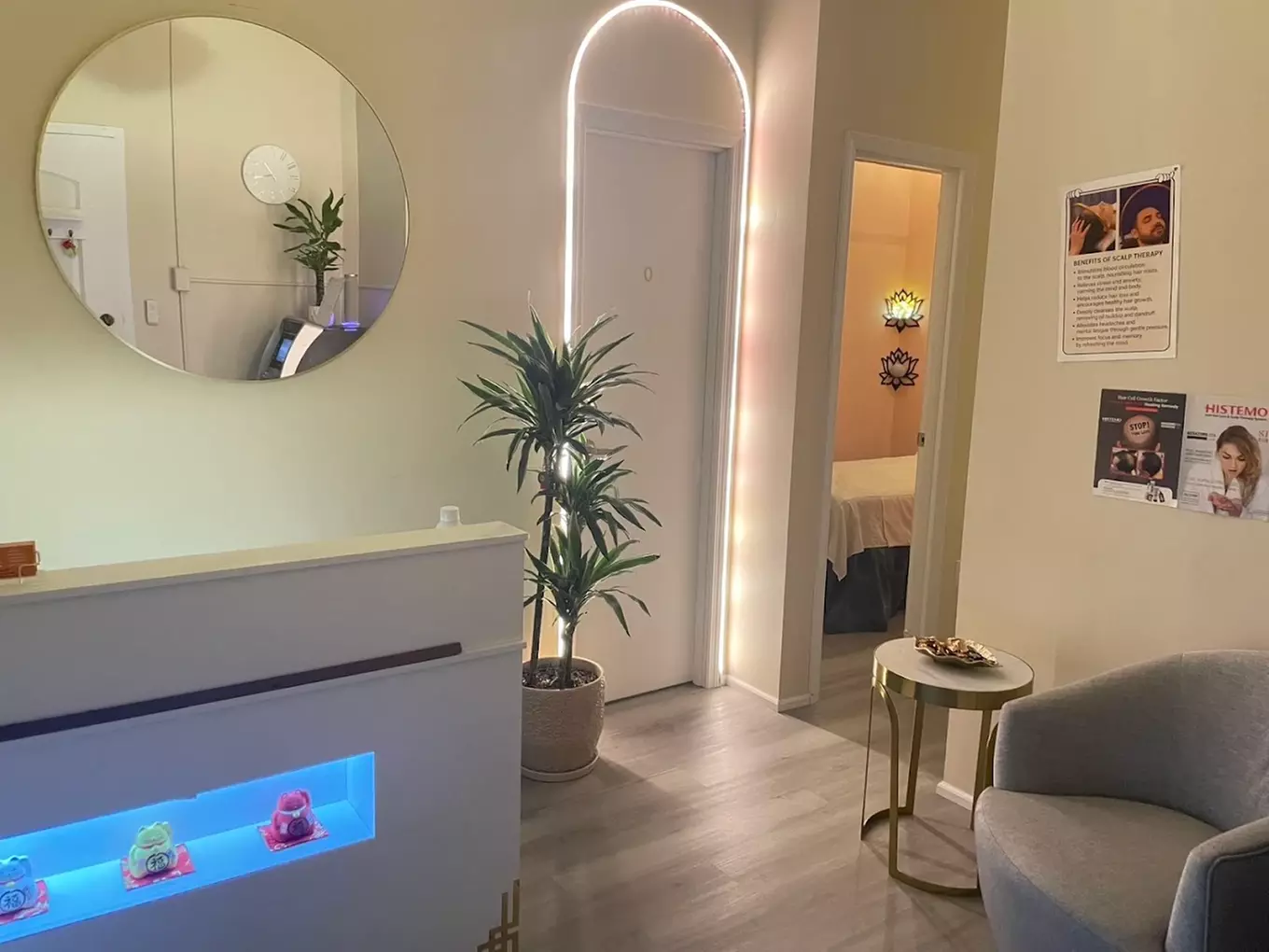 90-Min Pampering Package w/ Choice of Massage, Facial or Scalp Therapy